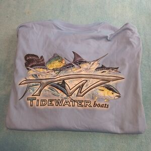 Blue Graphic Men's Shirt